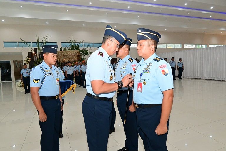 Jelang HUT Wara je 61, Wara Lanud Abd Saleh dan Insub Ikuti Pembekalan Ibu Winayadhati Kanya Sena Secara Virtual